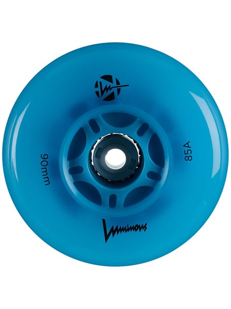 Luminous LED Light Up 90mm Inline Wheels 4pk