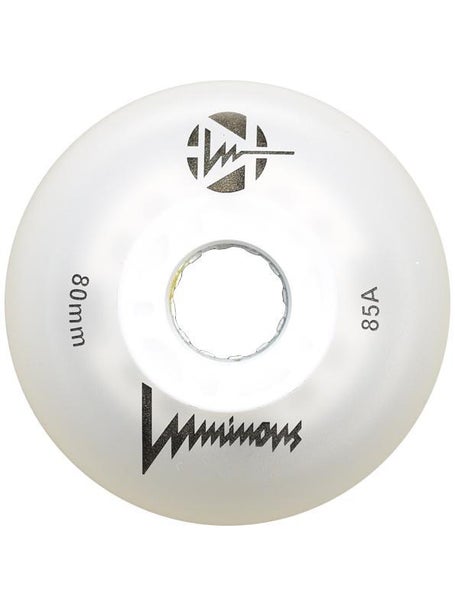 Luminous LED Light Up 90mm Inline Wheels 4pk