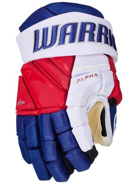 Warrior LX3 NHL Team Stock Hockey Gloves - NYR