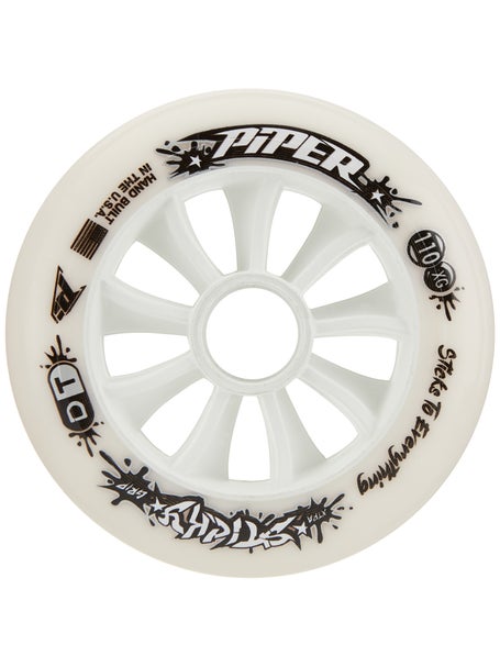 Piper Sticky 110mm Indoor Inline Wheels