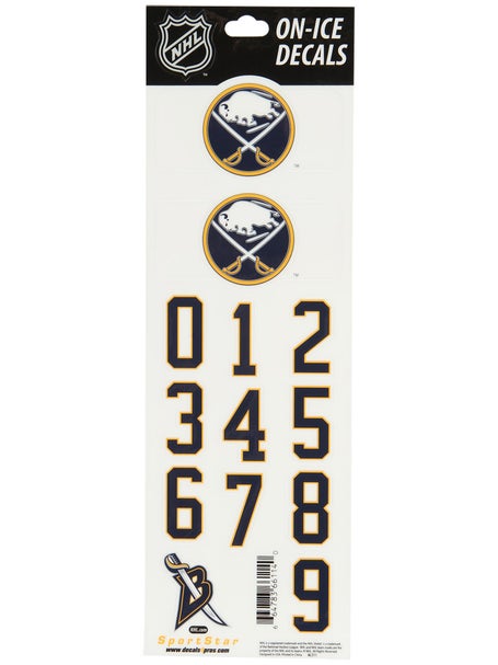 SportStar Official NHL Team Hockey Helmet Decal Sets