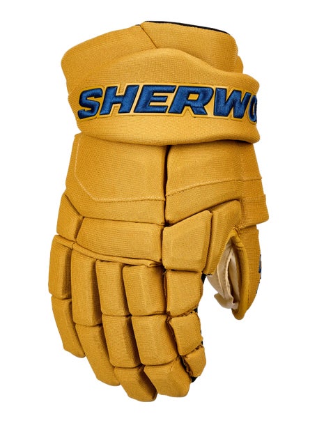 Sherwood Code NHL Team Stock\Hockey Gloves - Edmonton