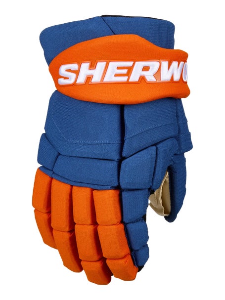 Sherwood Code NHL Team Stock\Hockey Gloves - NYI