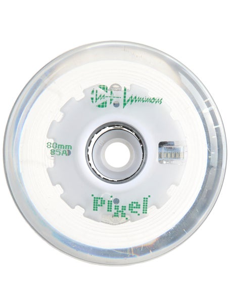 Luminous Pixel LED Light Up 80mm Inline Wheels 4pk