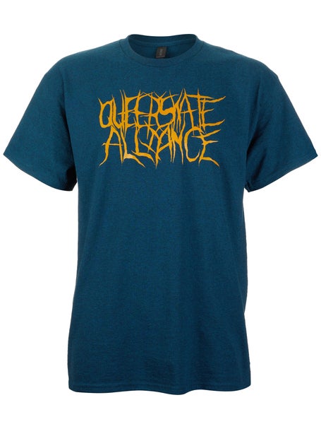 Queer Skate Alliance Metal Splatter T Shirt