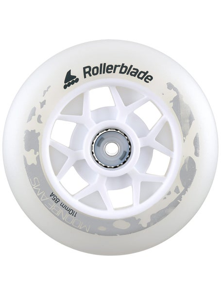 Rollerblade Moonbeams LED 100-110mm Wheels 3pk