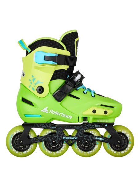 Rollerblade Apex Adjustable Skates - Green/Lime