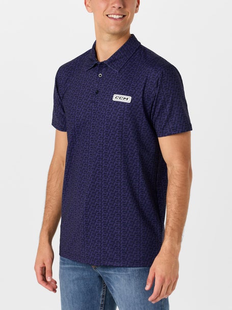 CCM Golf Printed Repeat Logo\Polo - Mens