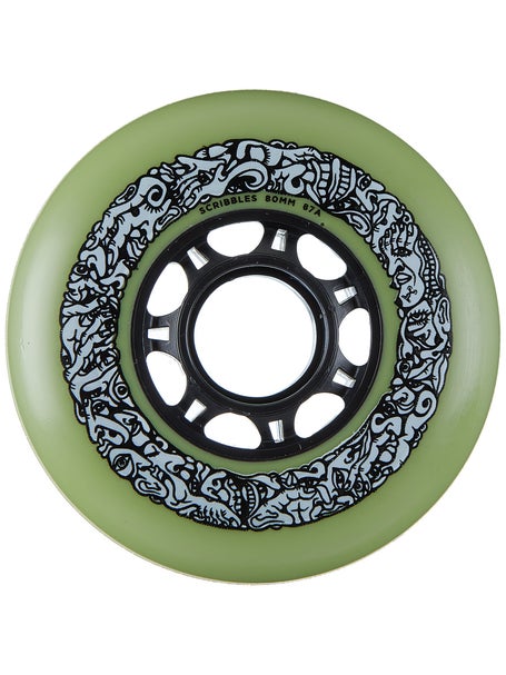 Mushroom Blading Scribbles 80mm Urban Wheels 8pk