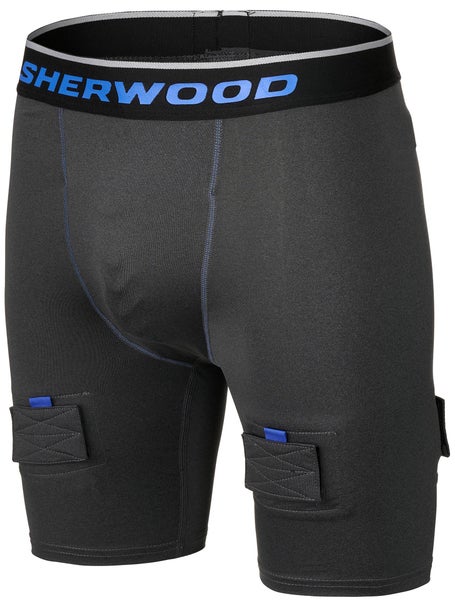 Sherwood Hat Trick\Compression Hockey Jock Shorts