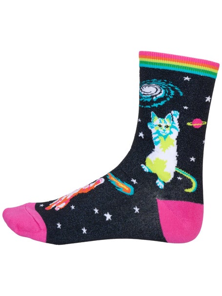 Sock It to Me Space Cats Women's Crew Socks