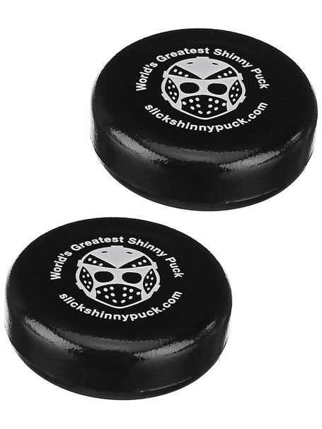 Slick Shinny Foam Hockey Pucks - 2 Pack