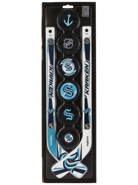 Inglasco NHL Team Plastic\Mini Hockey Sticks - 6PK