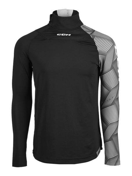 CCM Cut Resistant A3 Neck Guard L/S Hockey Shirt