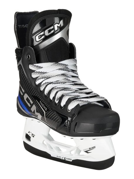 CCM Tacks Black and White Ice Skates Men’s 5 CCM Tacks Classic Ice Hockey Skates - Ice Warehouse main image 3