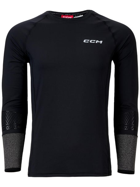 CCM Compression L/S Shirt w/ Cut Resistant Wrist Guards
