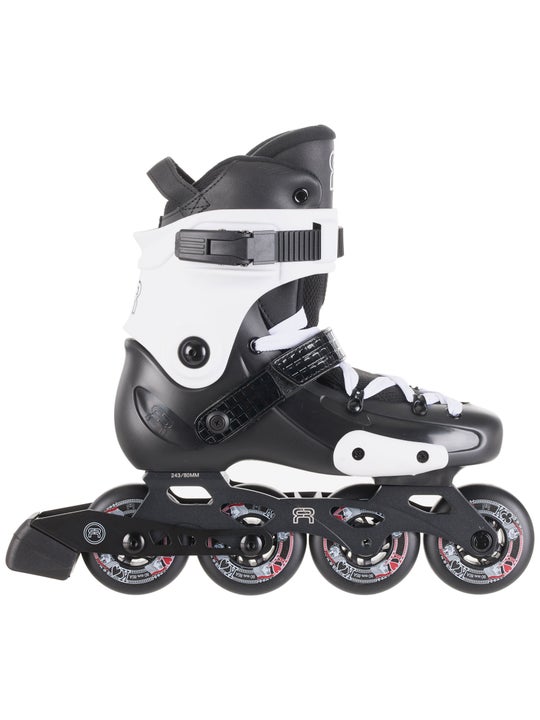 FR Skates FRW 80 Women's Skates Black/White Inline Warehouse
