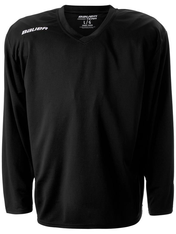 Bauer Flex Practice Hockey Jersey Black Ice Warehouse