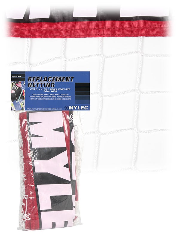 Mylec Hockey Goal Replacement Net Pro PVC 72" x 48" Ice Warehouse