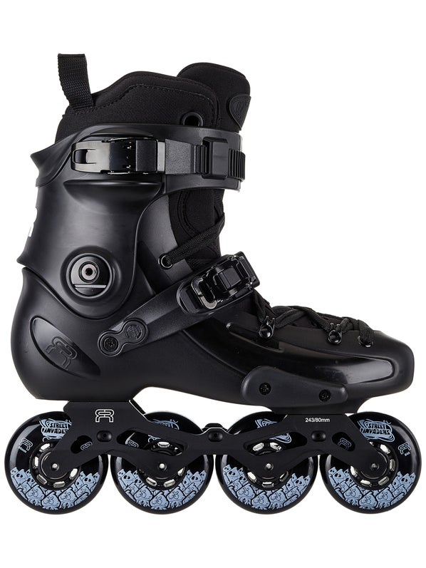 Product image of a single FR1 80 Deluxe Intuition Skate in black