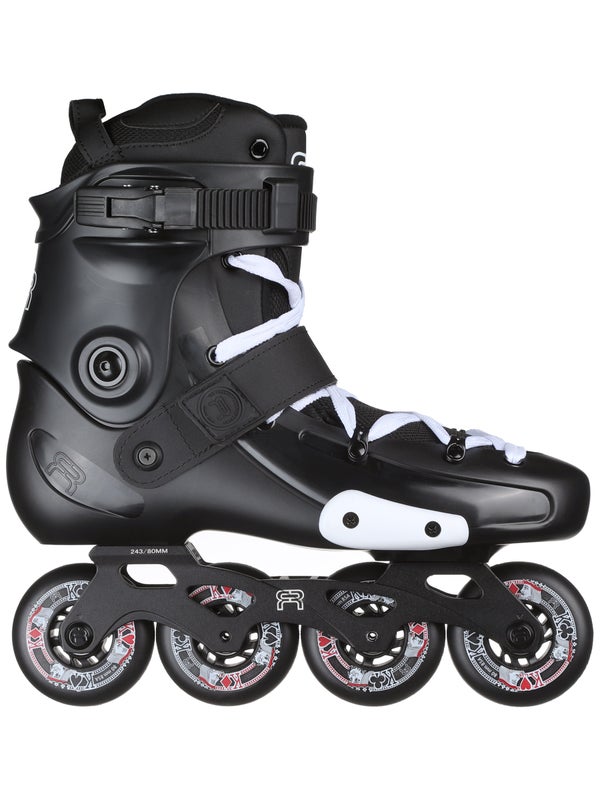 FR Skates FRX 80 Skates Black Inline Warehouse