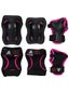 Rollerblade Jr Blk/Pnk Skate Gear Protective - 3pk