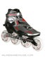 BONT Alpha 90 Unisex Skates - Silver - 3pt Mount