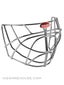 Bauer Cert Cat Eye Goalie Cage Chrome Sr