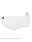 Bauer Pro Wave  Pro Cut Half Shield Clear