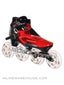 BONT Semi Race Unisex Skates - Red - 3pt Mount