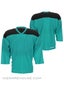 CCM Teal & Black Practice Jerseys Jr 2010