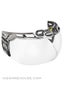 Bauer DX100 Deluxe Half Shield Clear