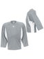 Easton Elite Dry Flow Jersey Grey & White Jr Lg/XL