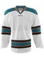 San Jose Sharks Reebok Edge Uncrested Jerseys Sr