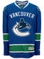 Canucks Replica Jersey Royal Sr Sm