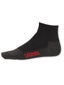 Ironman Triathlete Pro Quarter Sock MD Black