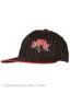 Hatric Dark Skull Flex Fit Hockey Hat
