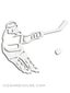 Hockey Player / Goalie Decal Stickers
