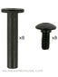 K2 Inline Skate Axles URBAN