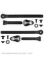K2 Radical Inline Skate Buckle & Straps