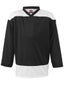 K1 2100 Player Hockey Jersey Black & White Jr MEDIUM
