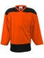 K1 2100 Player Hockey Jersey Orange & Black Sr Lg
