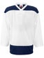 K1 2100 Player Hockey Jersey White & Navy Sr 