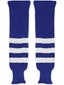 K1 Two-Tone Ice Hockey Socks - Royal & White