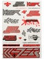 Kizer Assorted Stickers (20 Pack)