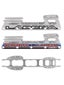 Labeda Predator Goalie Roller Hockey Chassis