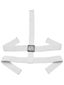 z/Bauer NME Goalie Mask Backplate Straps