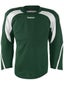 Reebok Edge Hockey Jersey - Dark Green & White