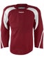 2/Reebok Edge Hockey Jersey Burgundy & White Jr
