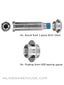 Reebok Single Axle Hockey Wheel Axle Kit 